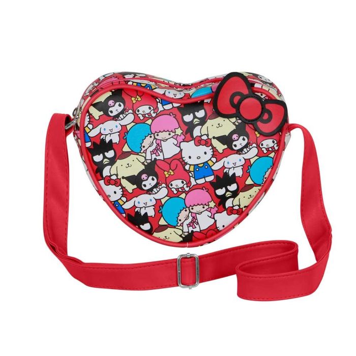 Bolso Corazón Casual Friends Sanrio Hello Kitty Multicolor 1