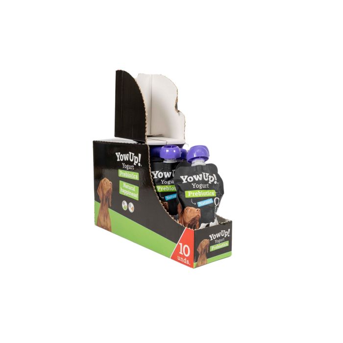 YowUp! 8437023761007 Yogur para Perros, Sin Lactosa, 0% Grasa, Sin Azúcares Añadidos, Prebióticos, Calcio, Sabor Original, Caja 10 x 115 gr 1 YowUp! 8437023761007 Yogur para Perros, Sin Lactosa, 0% Grasa, Sin Azúcares Añadidos, Prebióticos, Calcio, Sabor Original, Caja 10 x 115 gr 1