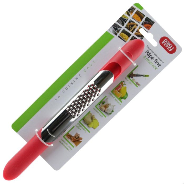 Easy Make Rallador Fino Con Depósito Para Especias Y Cítricos 0 Easy Make Rallador Fino Con Depósito Para Especias Y Cítricos 0