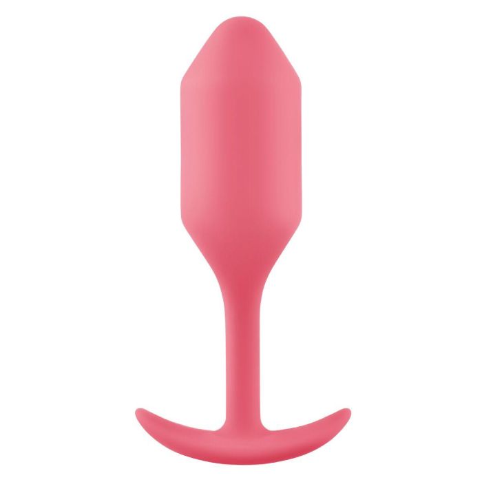 Plug Anal B-Vibe 2 Naranja Coral 10 Plug Anal B-Vibe 2 Naranja Coral 10