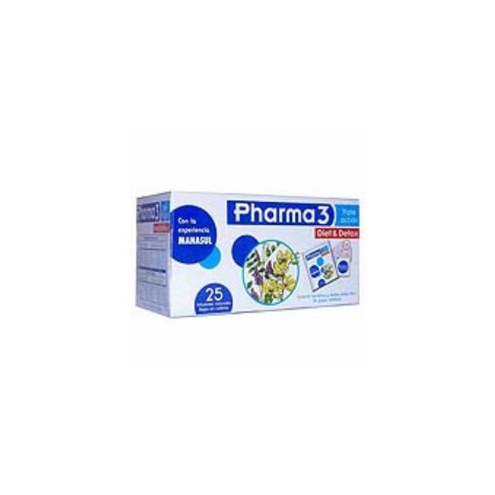 Bie3 Pharma 3 Diet & Detox Infusion 25Sbrs. Bie3 Pharma 3 Diet & Detox Infusion 25Sbrs.
