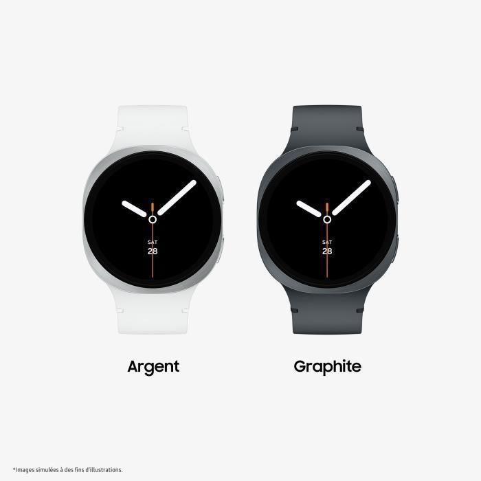 Samsung Galaxy Watch8 - Reloj inteligente con Bluetooth (44 mm, plateado) 2 Samsung Galaxy Watch8 - Reloj inteligente con Bluetooth (44 mm, plateado) 2
