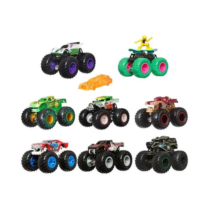 Mattel Coche Básico Monster Trucks Escala 1:64 - Modelos Surtidos