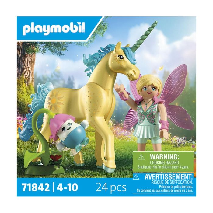 Playmobil 71842 Unicornio Sunshine Blossom con Hada y accesorios de fantasía para niños +4 años 1 Playmobil 71842 Unicornio Sunshine Blossom con Hada y accesorios de fantasía para niños +4 años 1