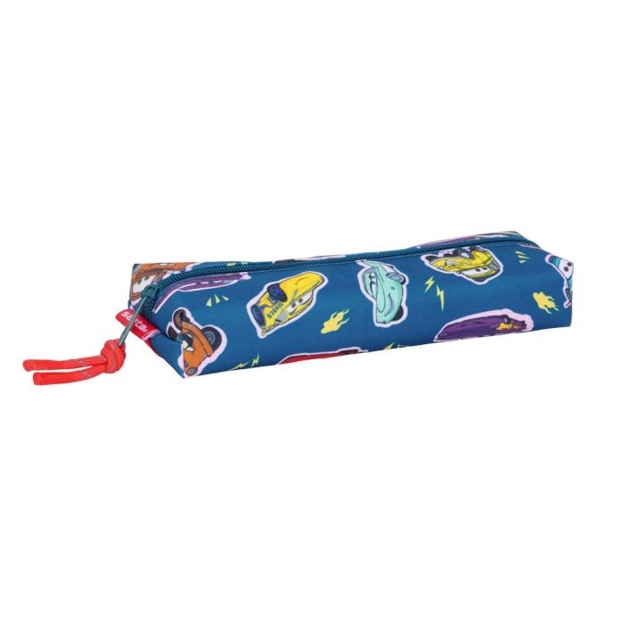Bolso Escolar Portatodo Safta Rectangular Con Goma Elastica 22 cm Cars Racing 40x220x70 mm Bolso Escolar Portatodo Safta Rectangular Con Goma Elastica 22 cm Cars Racing 40x220x70 mm