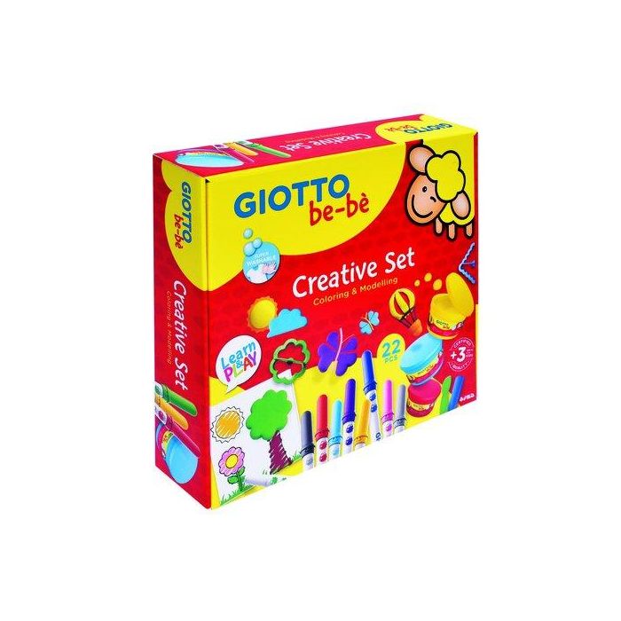 Pasta Giotto Bebe Creative Set 1X 100G Giotto Be-Be Pasta Para Jugar Rojo 1X 100G Giotto Be-Be Pasta Para Jugar Amarillo 1X 100G Giotto Be-Be Pasta Para Jugar Azul 1X 50G Giotto Be-Be Pasta Para Jugar Blanco 1X 50G Giotto Be-Be Pasta Para Jugar Negro 12X Pasta Giotto Bebe Creative Set 1X 100G Giotto Be-Be Pasta Para Jugar Rojo 1X 100G Giotto Be-Be Pasta Para Jugar Amarillo 1X 100G Giotto Be-Be Pasta Para Jugar Azul 1X 50G Giotto Be-Be Pasta Para Jugar Blanco 1X 50G Giotto Be-Be Pasta Para Jugar Negro 12X