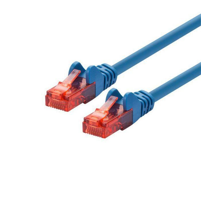LOGON PROFESSIONAL PATCH CABLE U/UTP CAT6 - 1.5M BLUE LOGON PROFESSIONAL PATCH CABLE U/UTP CAT6 - 1.5M BLUE