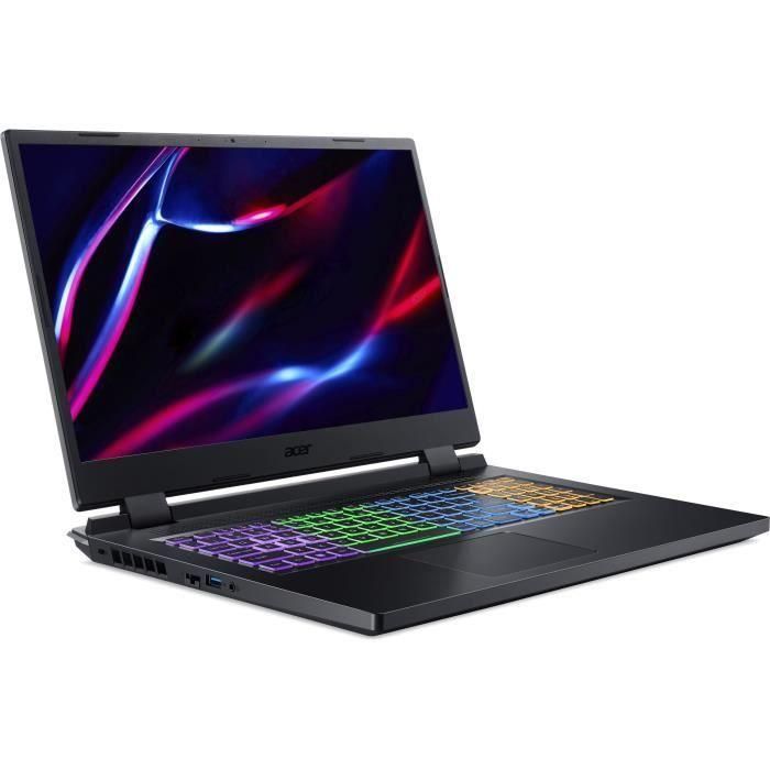 Portátil para juegos ACER Nitro 5 AN517-55-5901 - Windows 11 - Pantalla FHD IPS de 17'' y 144 Hz - RTX 4060 - Intel Core i5-12450H - 16 GB de RAM - SSD de 512 GB 1 Portátil para juegos ACER Nitro 5 AN517-55-5901 - Windows 11 - Pantalla FHD IPS de 17'' y 144 Hz - RTX 4060 - Intel Core i5-12450H - 16 GB de RAM - SSD de 512 GB 1