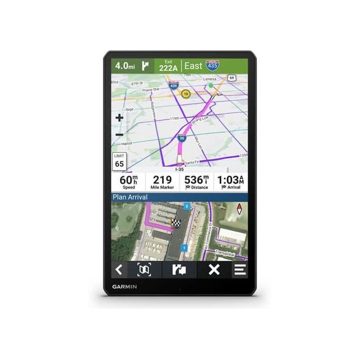 Garmin DEZL LGV1010 GPS para Camión, 10.1" Pantalla Táctil, Mapas Toda Europa 3D, Comandos Voz, Wi-Fi 2