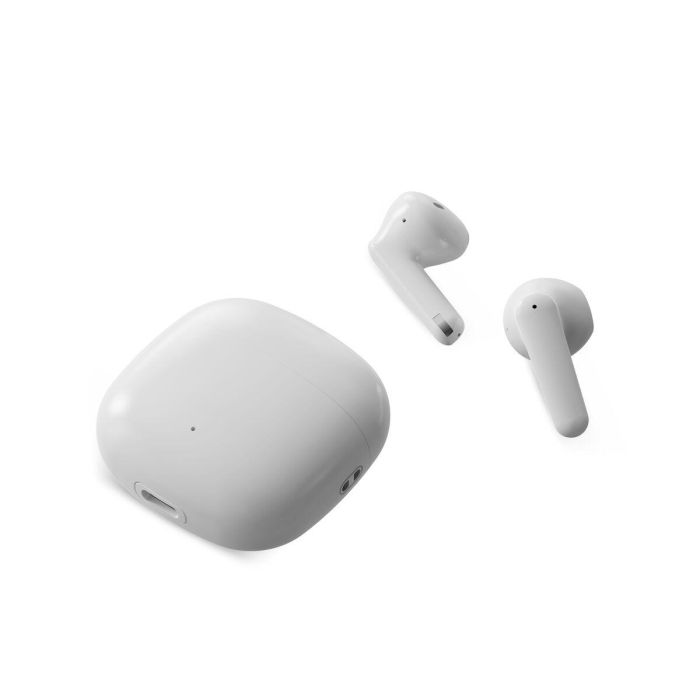 Auriculares Inalámbricos KSIX Contact Twins Nano Blanco 1 Auriculares Inalámbricos KSIX Contact Twins Nano Blanco 1