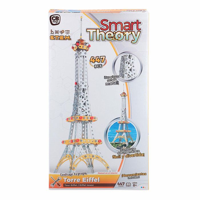 Juego de Construcción Colorbaby Tour Eiffel 447 Piezas (4 Unidades) 1