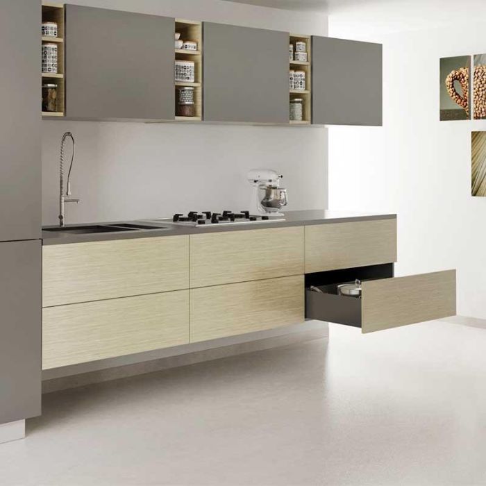 ITALIANA FERRAMENTA Libra H7 Colgador Oculto Regulable para Muebles Suspendidos Muy Pesados con Antidescolgamiento Izquierdo 1