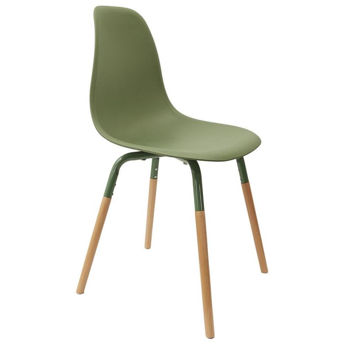 Home Deco Factory Silla Phenix Verde, Estilo Escandinavo, Asiento de Polipropileno y Estructura de Hierro 0 Home Deco Factory Silla Phenix Verde, Estilo Escandinavo, Asiento de Polipropileno y Estructura de Hierro 0