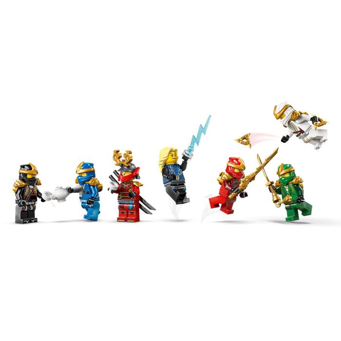 LEGO 71866 Exposición de Personajes Ninja 15 Aniversario Set de Construcción con 8 Minifiguras para Niños y Fans de +14 Años 5