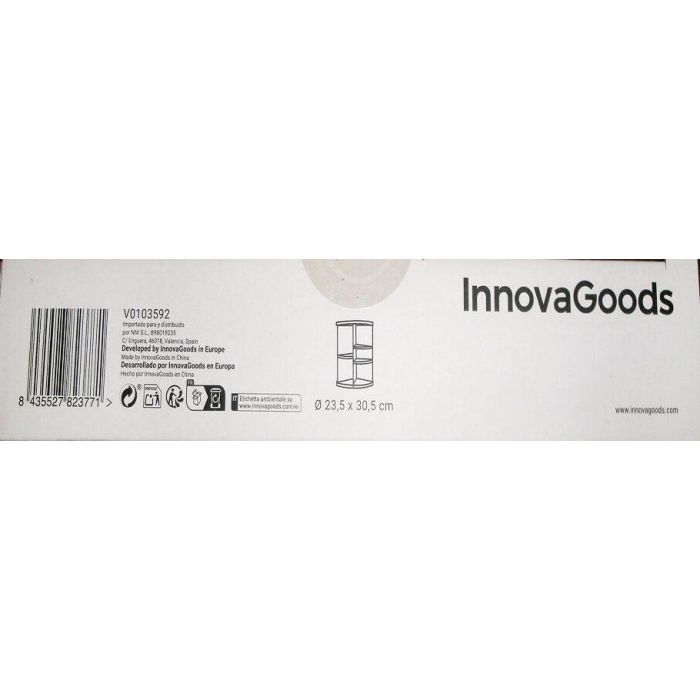 Inde Organizador de Maquillaje Giratorio Rolkup Innova, 23 cm Ancho x 4 cm Alto x 23 cm Largo (7 Unidades) 17