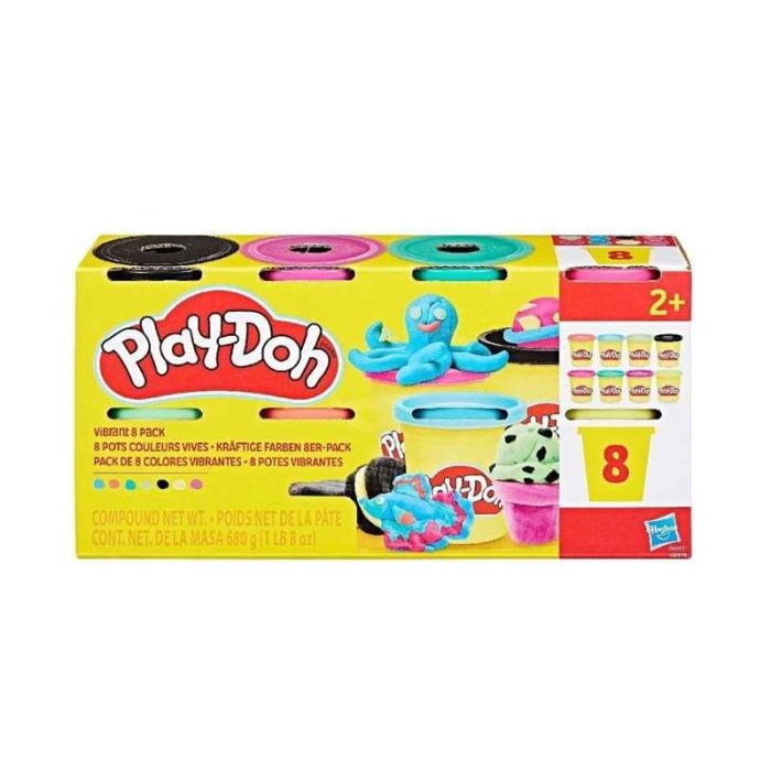 Pack 8 botes play-doh 0 Pack 8 botes play-doh 0