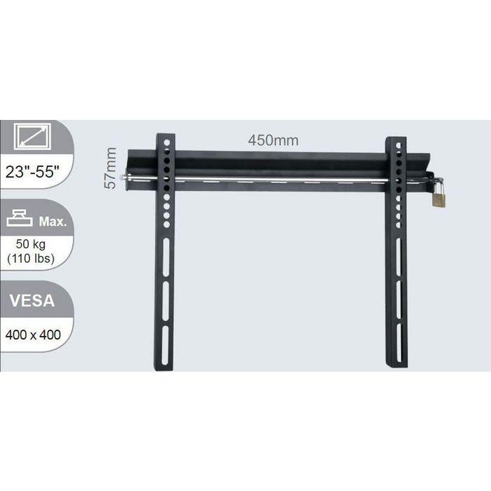Vivolink Soporte a pared fijo para monitor TV 24" a 55" máx. 50kg VESA 1 Vivolink Soporte a pared fijo para monitor TV 24" a 55" máx. 50kg VESA 1