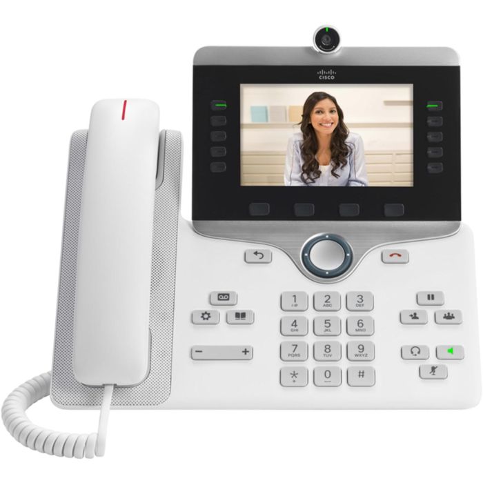 Cisco IP PHONE 8845 Teléfono IP con Cámara Frontal, Pantalla LCD 5", PoE y Terminal con Cable Carbón Vegetal 1 Cisco IP PHONE 8845 Teléfono IP con Cámara Frontal, Pantalla LCD 5", PoE y Terminal con Cable Carbón Vegetal 1