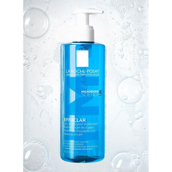 La Roche Posay Effaclar Gel Purificante +M 400 ml, Limpiador Piel Grasa y Acneica 2