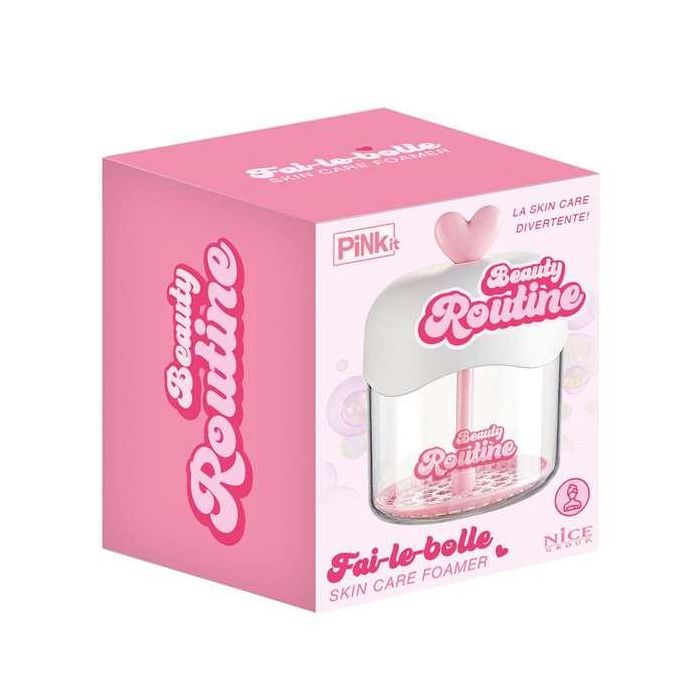 Nice Fai - Le Bolle Juego de Burbujas para Niños: Añade Agua y Jabón Líquido, Mueve la Varilla para Hacer Espuma. Edad 3+ Nice Fai - Le Bolle Juego de Burbujas para Niños: Añade Agua y Jabón Líquido, Mueve la Varilla para Hacer Espuma. Edad 3+