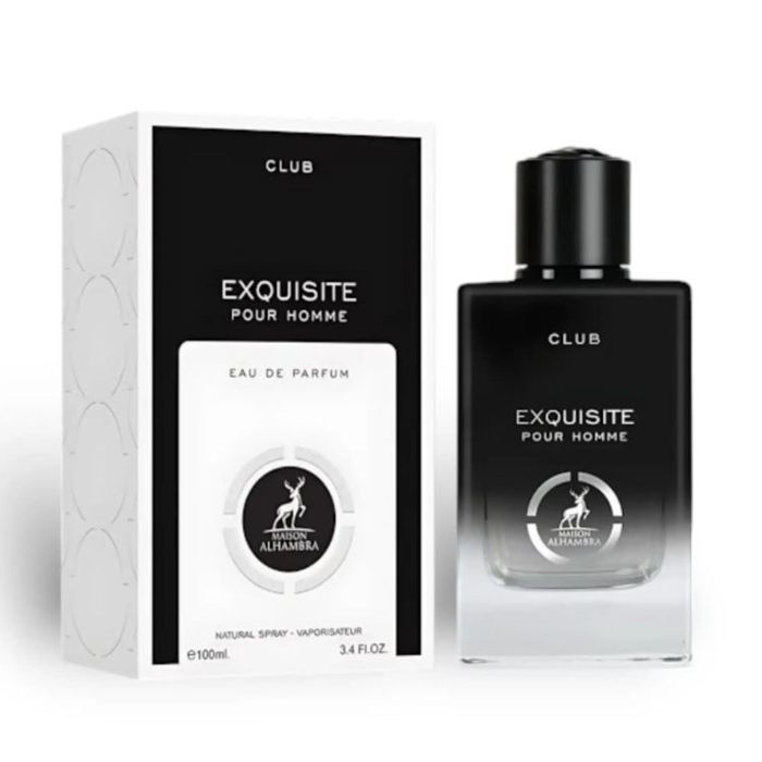 Maison Alhambra Club exquisite pour homme eau de parfum 100 ml vaporizador Maison Alhambra Club exquisite pour homme eau de parfum 100 ml vaporizador