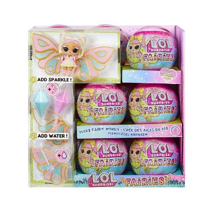 Bola sorpresa l.o.l. surprise fairy tots. diseña las alas de tu hada de 3 colores distintos. 9 cm - modelos surtidos 24 Bola sorpresa l.o.l. surprise fairy tots. diseña las alas de tu hada de 3 colores distintos. 9 cm - modelos surtidos 24