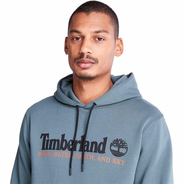 Sudadera con Capucha Hombre Timberland WWES Azul S 1 Sudadera con Capucha Hombre Timberland WWES Azul S 1