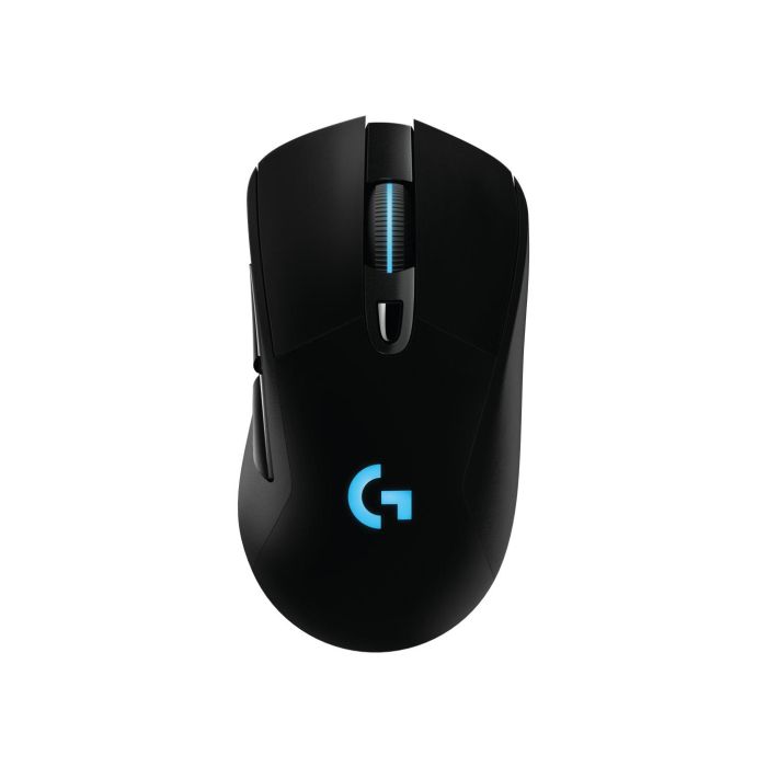 Logitech G703 Ratón Gaming Inalámbrico LIGHTSPEED HERO Óptico 16000 DPI con Sensor HERO, 6 Botones Programables y Peso Ajustable 1