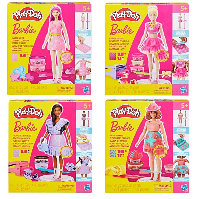 Barbie Play-Doh G1354 Diseñador de Muñecas – Kit de Diseño Creativo de Modas para Niñas +5 Años 0 Barbie Play-Doh G1354 Diseñador de Muñecas – Kit de Diseño Creativo de Modas para Niñas +5 Años 0