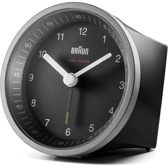 Braun BC 07 SB-DCF Funkwecker silber-schwarz 3