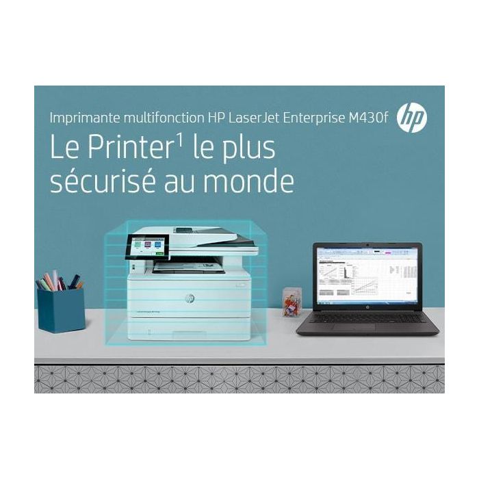 HP M430f LaserJet Enterprise MFP Impresora Multifunción Láser 63ppm, 600x600dpi, 2000MB RAM, Conexión USB, Pantalla LCD 4.3 pulgadas 21