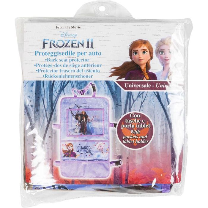 Disney Frozen CZ10273 Organizador de Coche para Asiento Trasero con 6 Bolsillos y Soporte para Tablet 10 pulgadas 36x58cm 4 Disney Frozen CZ10273 Organizador de Coche para Asiento Trasero con 6 Bolsillos y Soporte para Tablet 10 pulgadas 36x58cm 4