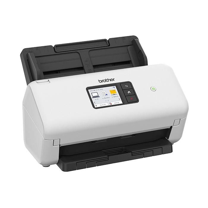 BROTHER Escaner de sobremesa ADS4500W alta velocidad a doble cara, tarjeta de red cableada y WiFi. 4