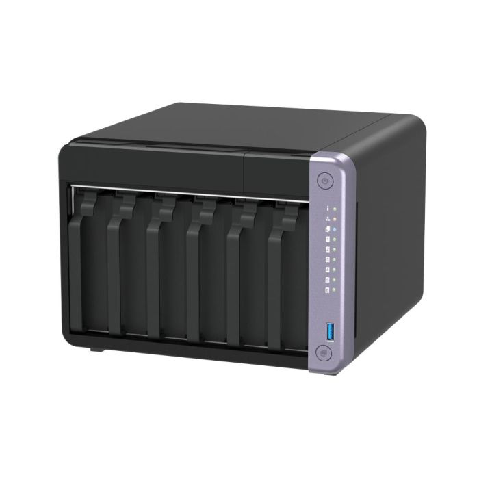 Almacenamiento en Red NAS Qnap TS-632X-4G Negro 3 Almacenamiento en Red NAS Qnap TS-632X-4G Negro 3