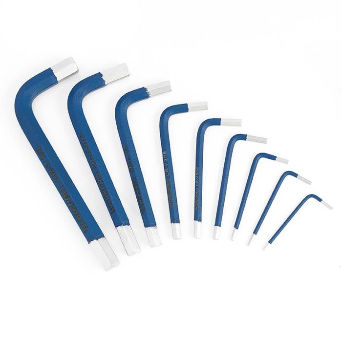 Workpro Juego de Llaves Allen Cortas Métricas 9 Piezas Acero Cromo-Vanadio 1.5-10mm Azul 2 Workpro Juego de Llaves Allen Cortas Métricas 9 Piezas Acero Cromo-Vanadio 1.5-10mm Azul 2