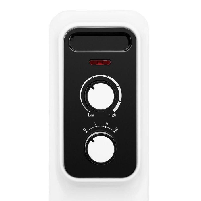 Orbegozo Radiador de Aceite RL 1000 - 1000W, 3 Potencias, 5 Elementos Caloríficos, Termostato Regulable, Protección Antivuelco 3