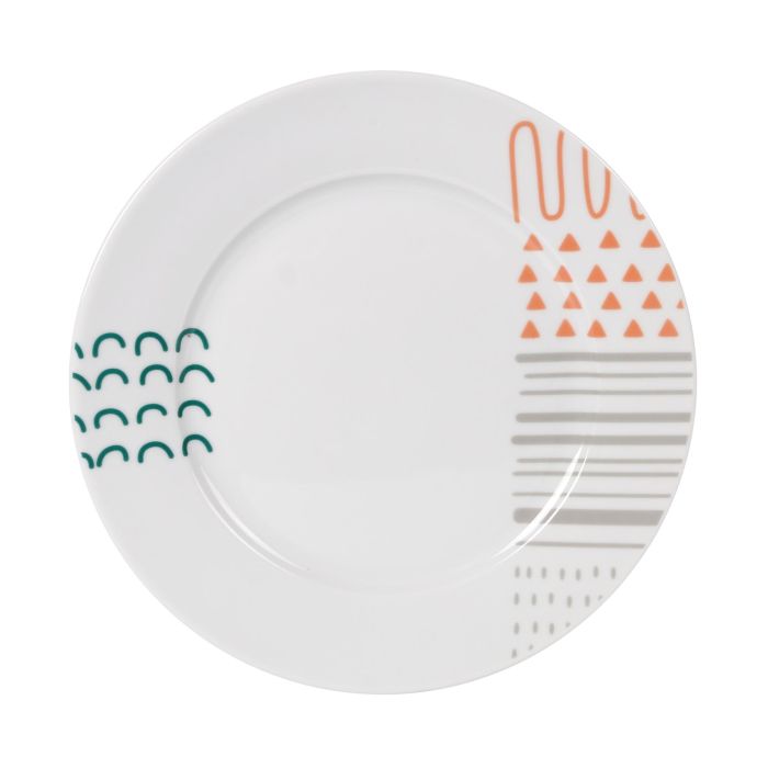 La Mediterranea Vajilla Redonda Veronique 12 Piezas (2 Unidades) 7