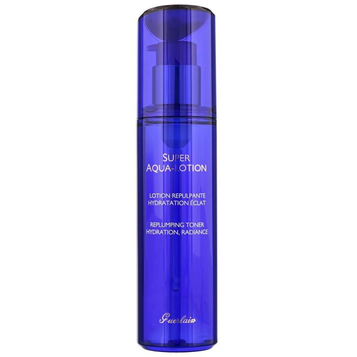 Guerlain SUPER AQUA Loción Facial Tónico Hidratante Potenciador de Luminosidad y Anti-Edad para Todo Tipo de Pieles 150 ml