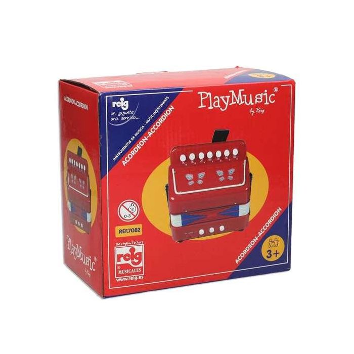 Reig Acordeon Juguete Musical Edad Minima Recomendada 3 Anos Plastico