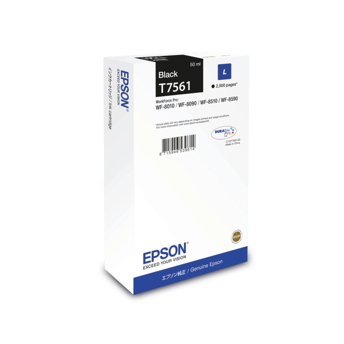 EPSON Cartucho Negro L 2500 pag WF-8xxx 1