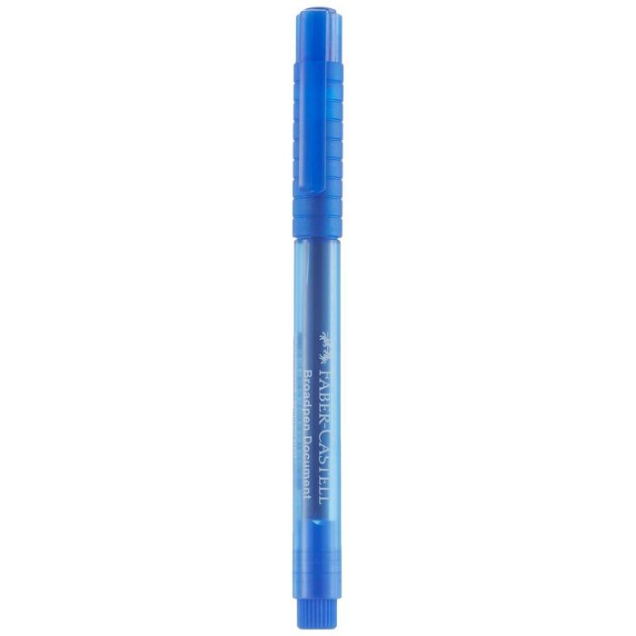 Rotuladores Faber-Castell Broadpen Document 1554 Azul (10 Unidades) 3