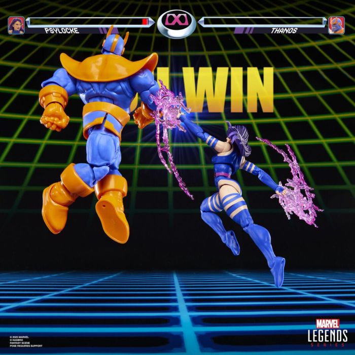 Blister 2 figuras Psylocke vs Thanos Gameverse Marvel Legends 15cm 9 Blister 2 figuras Psylocke vs Thanos Gameverse Marvel Legends 15cm 9