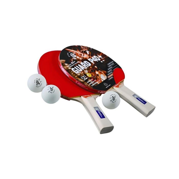 Juego de raquetas ping pong b2 star 2 raquetas + 3 pelotas de abs