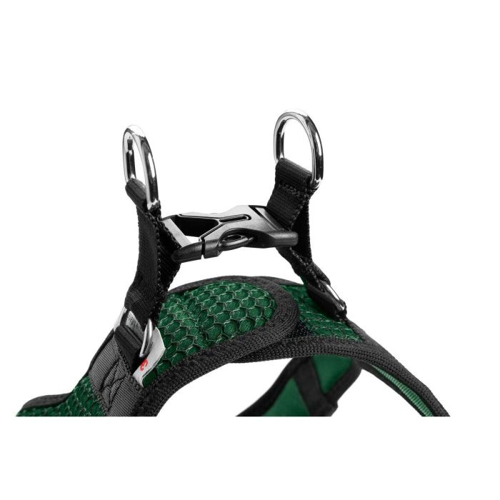 Arnés Hilo Comfort M Cuello:55-60 cm Verde Oscuro 2 Arnés Hilo Comfort M Cuello:55-60 cm Verde Oscuro 2