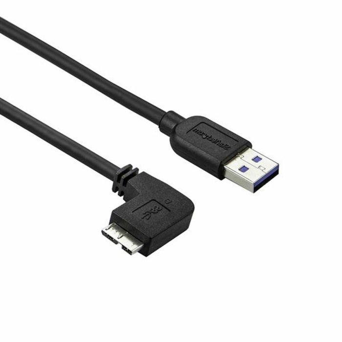 Cable USB a Micro USB Startech USB3AU2MLS Negro