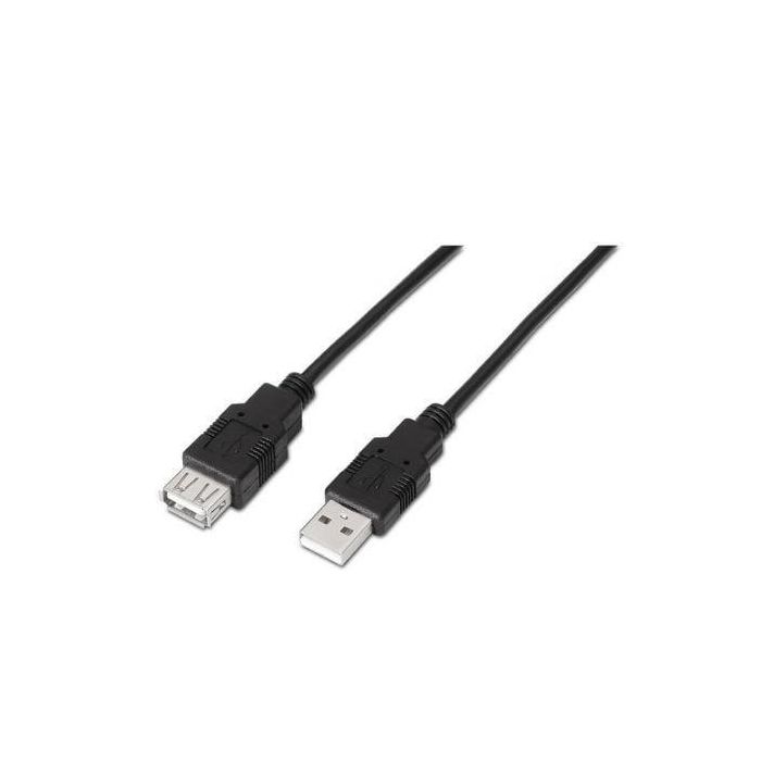 Aisens Cable USB 2.0 Tipo A-Macho a A-Hembra Negro 3.0 metros Aisens Cable USB 2.0 Tipo A-Macho a A-Hembra Negro 3.0 metros