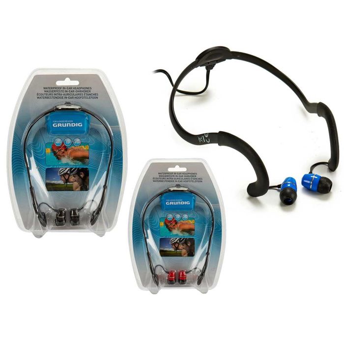 Auriculares de tapón Grunding impermeables 17x6x10 cm (12 Unidades) Auriculares de tapón Grunding impermeables 17x6x10 cm (12 Unidades)