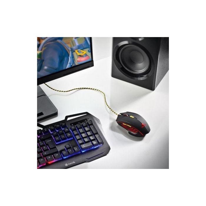 Ratón Gaming NGS GMX-123 Negro 3200 DPI (1 unidad) 3 Ratón Gaming NGS GMX-123 Negro 3200 DPI (1 unidad) 3