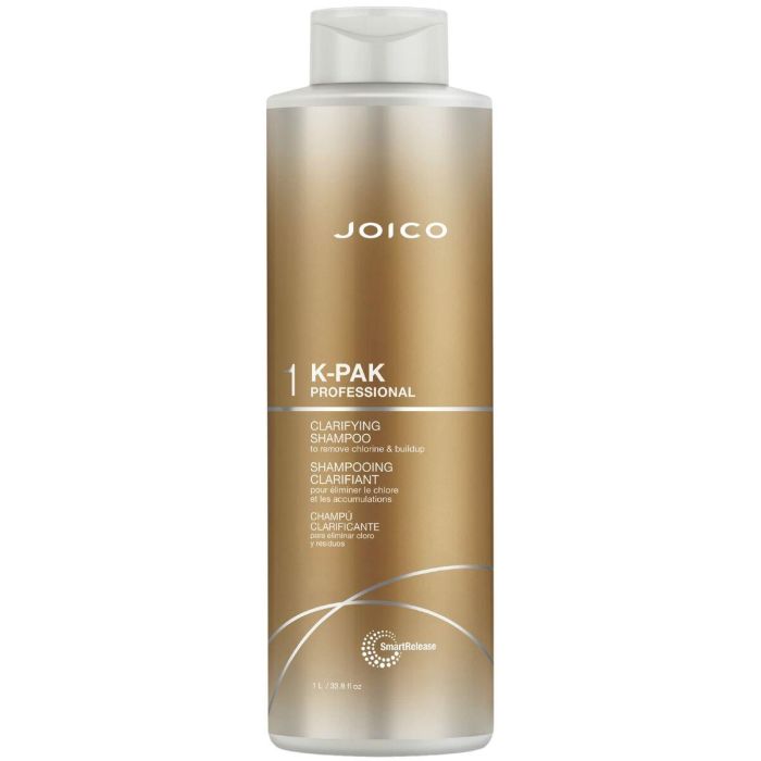 Joico K-PAK clarifying shampoo Champú Purificante Brillo para Limpieza Profunda 1000 ml 6 Joico K-PAK clarifying shampoo Champú Purificante Brillo para Limpieza Profunda 1000 ml 6