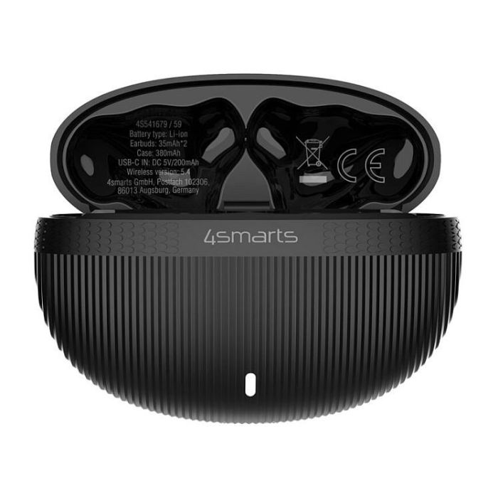 4smarts SkyBuds Pro ANC Auriculares True Wireless con Cancelación de Ruido Activa, Bluetooth 5.4, Negro 9